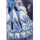 Bramble Rose Butterfly And Blue And White Porcelain One Piece(Reservation/Full Payment Without Shipping)